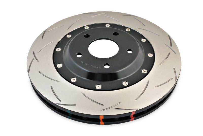 DBA 05-12 Corvette C6 w/Z06 pkg Front Slotted 5000 Series 2 Piece Rotor Assembled w/ Black Hat - DTX Performance