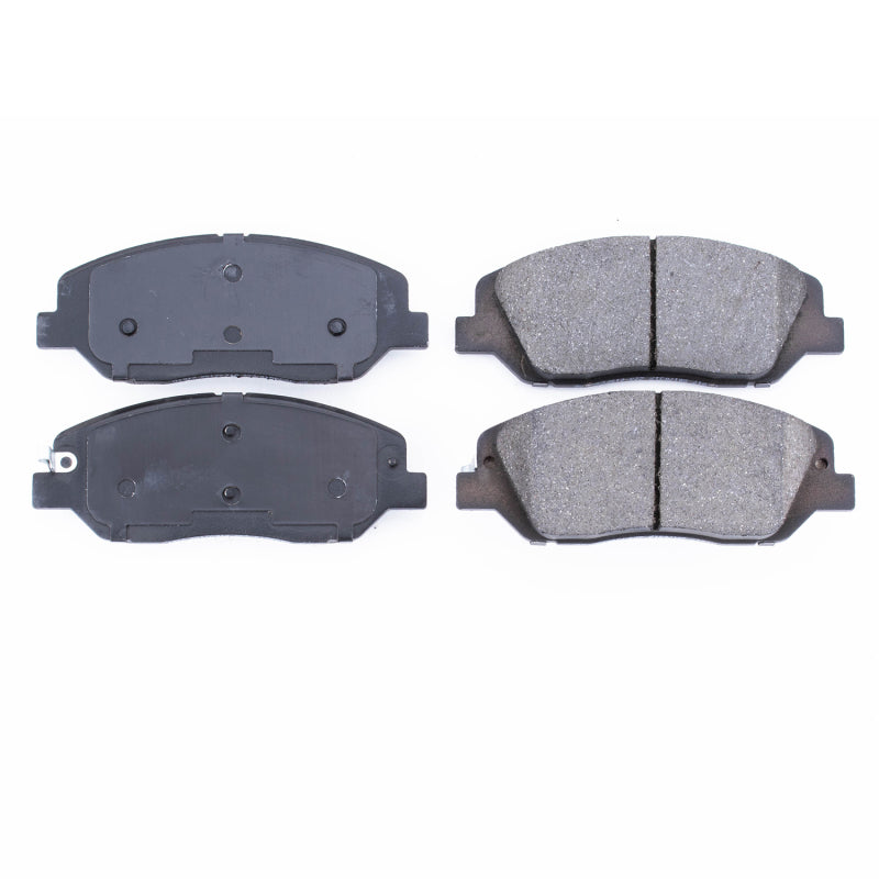 Power Stop 17-18 Hyundai Santa Fe Front Z16 Evolution Ceramic Brake Pads - DTX Performance