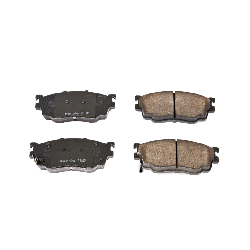 Power Stop 98-02 Mazda 626 Front Z16 Evolution Ceramic Brake Pads - DTX Performance