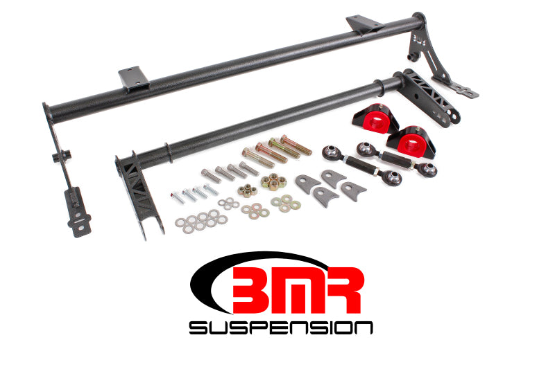 BMR 05-14 S197 Mustang Rear Bolt-On Hollow 35mm Xtreme Anti-Roll Bar Kit (Poly) - Black Hammertone - DTX Performance