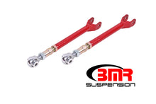 Load image into Gallery viewer, BMR 08-17 Challenger Lower Trailing Arms w/ On-Car Adj. Rod Ends - Red - DTX Performance