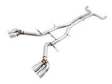 Load image into Gallery viewer, AWE Tuning 16-19 Chevy Camaro SS Non-Res Cat-Back Exhaust - Track Edition (Quad Chrome Silver Tips) - DTX Performance