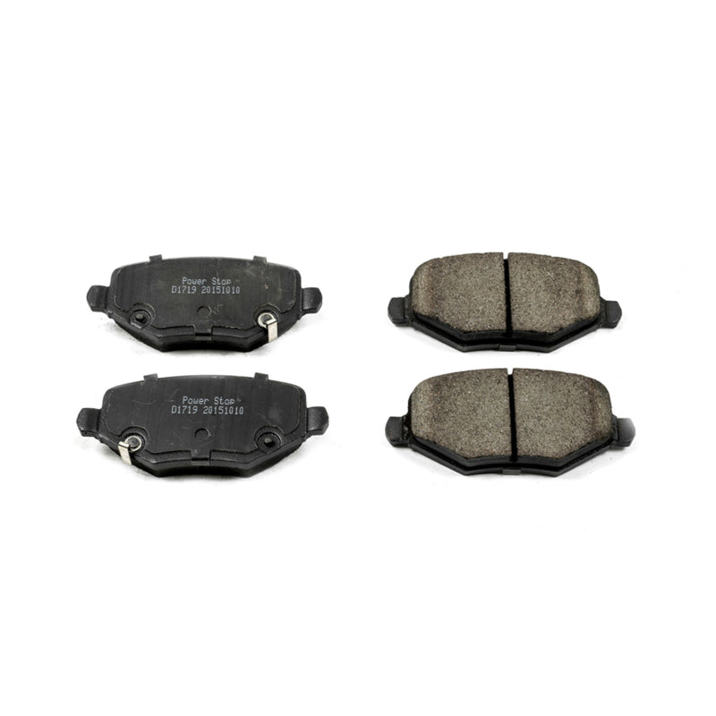 Power Stop 12-16 Chrysler Town & Country Rear Z16 Evolution Ceramic Brake Pads - DTX Performance