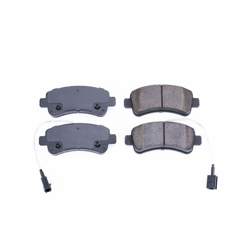 Power Stop 2014 Ram ProMaster 1500 Rear Z16 Evolution Ceramic Brake Pads - DTX Performance