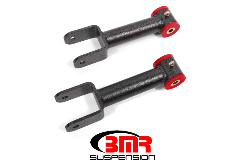 BMR 79-04 Fox Mustang Non-Adj. Upper Control Arms (Polyurethane) - Black Hammertone - DTX Performance