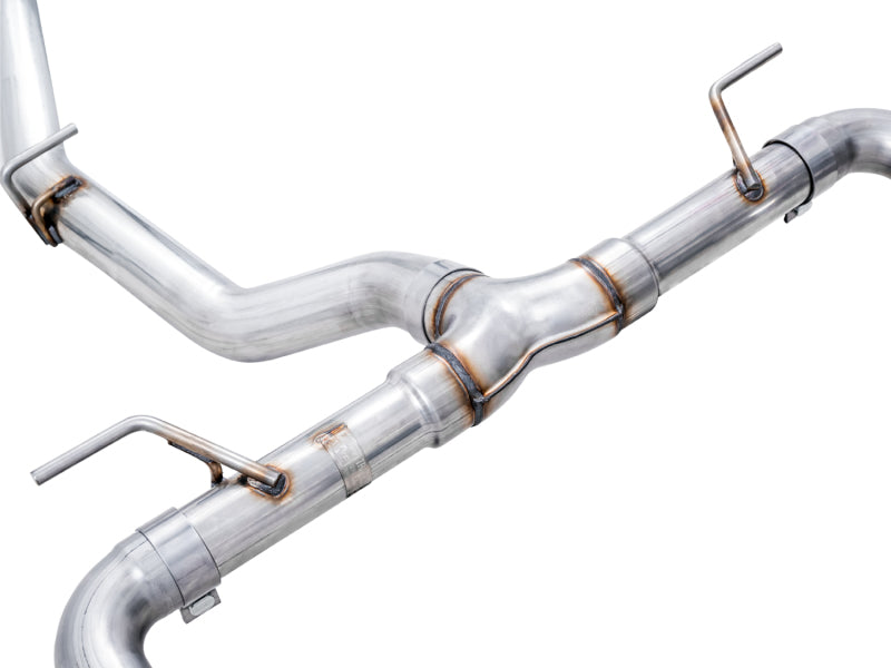 AWE Subaru BRZ / Toyota GR86 / Toyota 86 Track Edition Cat-Back Exhaust- Diamond Black Tips - DTX Performance