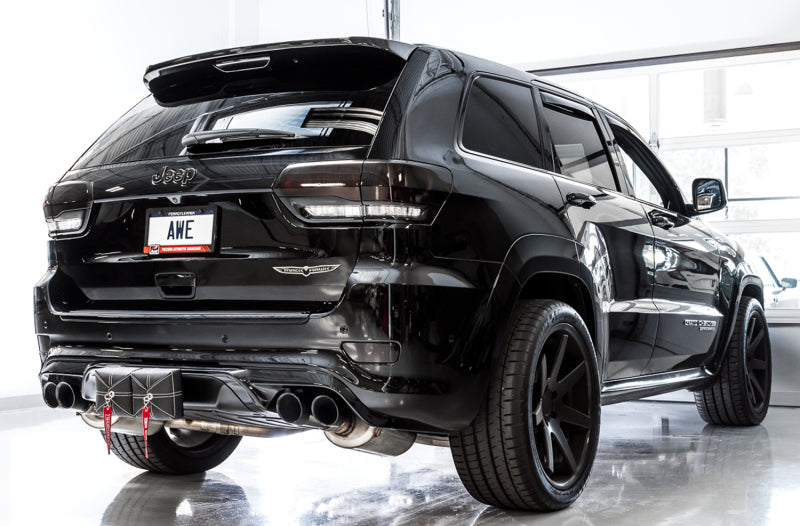 AWE Tuning 2020 Jeep Grand Cherokee SRT/Trackhawk Track Edition Exhaust - Use w/Stock Tips - DTX Performance