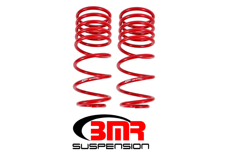 BMR 82-02 3rd Gen X-Body Rear Handling Version Lowering Springs - Red - DTX Performance