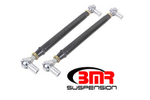 Load image into Gallery viewer, BMR 79-98 Fox Mustang Chrome Moly Lower Control Arms w/ Double Adj. Rod Ends - Black Hammertone - DTX Performance