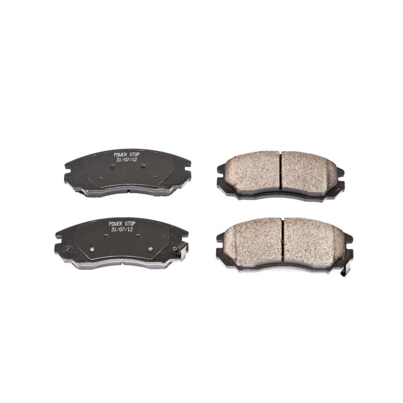 Power Stop 04-08 Hyundai Tiburon Front Z16 Evolution Ceramic Brake Pads - DTX Performance