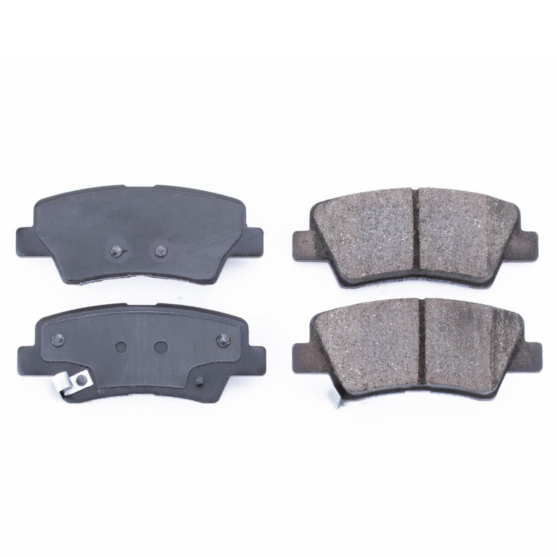 Power Stop 16-19 Hyundai Tucson Rear Z16 Evolution Ceramic Brake Pads - DTX Performance