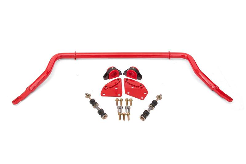 BMR 82-92 Chevrolet Camaro / Pontiac Firebird Sway Bar Kit Front Hollow 38mm Adjustable - Red - DTX Performance