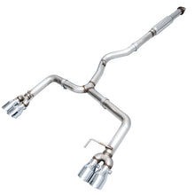 Load image into Gallery viewer, AWE Tuning Subaru WRX/STI VA/GV Sedan Track Edition Exhaust - Chrome Silver Tips (102mm) - DTX Performance