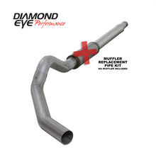 Load image into Gallery viewer, Diamond Eye KIT 5in CB MFLR RPLCMENT PIPE SGL AL: 03-07 FORD 6.0L F250/F350 - DTX Performance