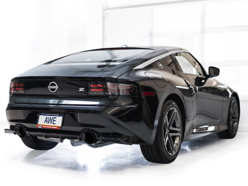 AWE 2023 Nissan Z RZ34 RWD Track Edition Catback Exhaust System w/ Diamond Black Tips - DTX Performance