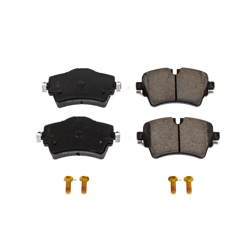 Power Stop 15-19 Mini Cooper Front Z17 Evolution Ceramic Brake Pads w/Hardware - DTX Performance