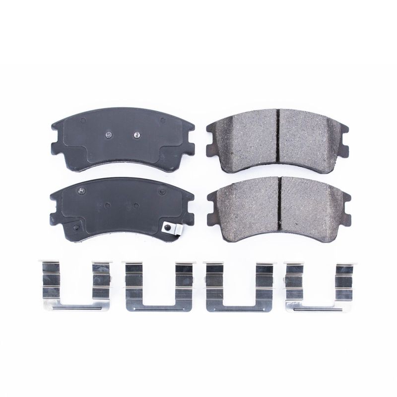 Power Stop 03-05 Mazda 6 Front Z17 Evolution Ceramic Brake Pads w/Hardware - DTX Performance