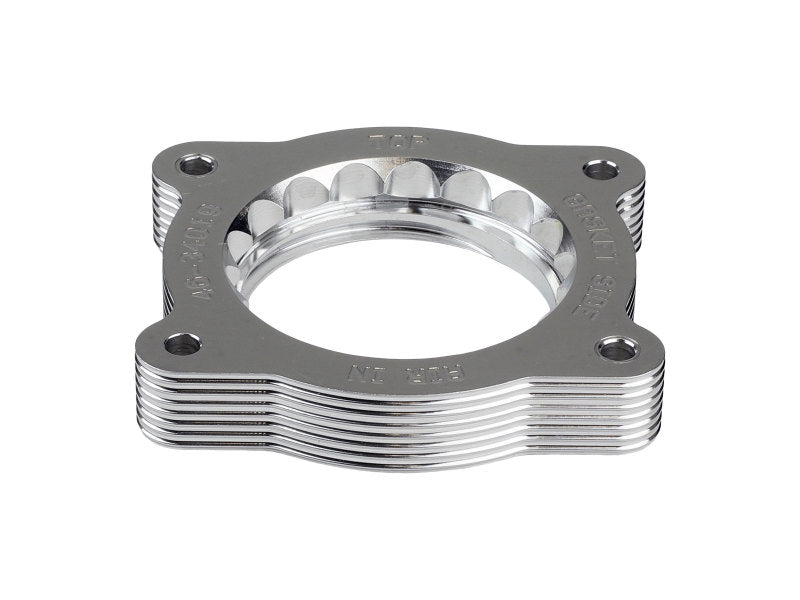 aFe 07-13 Chevrolet Silverado 1500/GMC Sierra 1500 Silver Bullet Throttle Body Spacer - Silver - DTX Performance