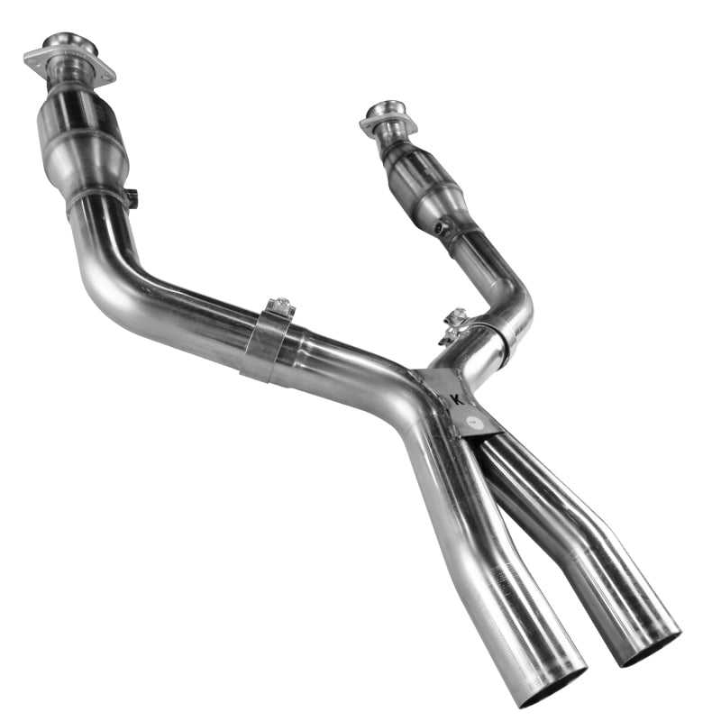 Kooks 05-10 Ford Mustang GT 4.6L 3V Auto/Manual 3in x 2 1/2in OEM Cat X Pipe Kooks HDR Req - DTX Performance