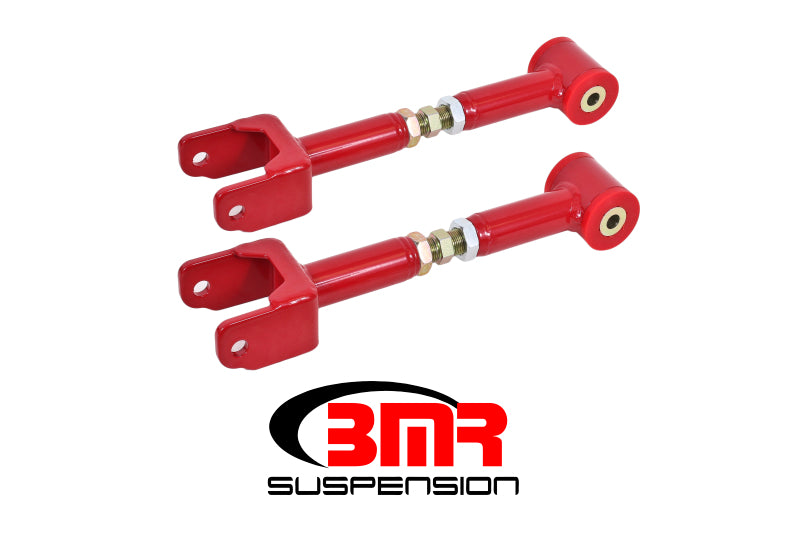 BMR 64-67 A-Body Upper Control Arms On-Car Adj. (Polyurethane) - Red - DTX Performance