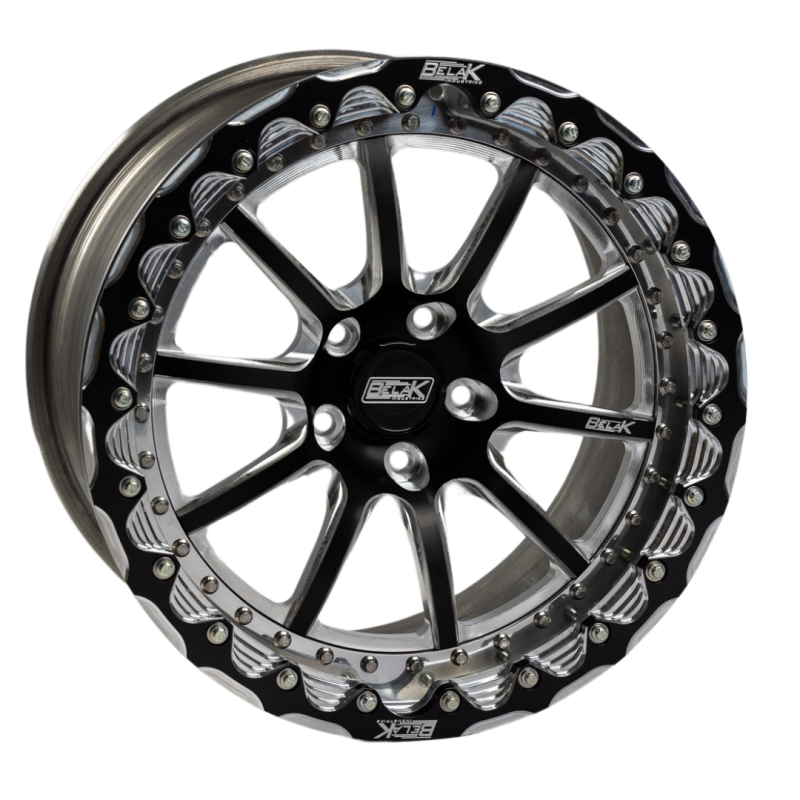 Belak 15x8 / 5in BS / 5x100 BP / High Pad / Series 4 Wheel - Single Beadlock - DTX Performance