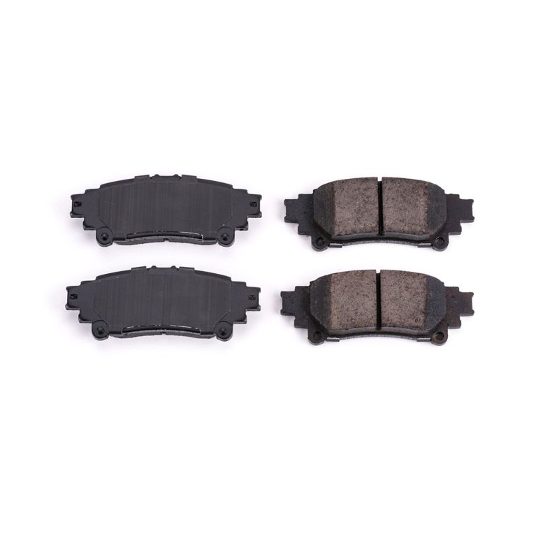 Power Stop 10-15 Lexus RX350 Rear Z16 Evolution Ceramic Brake Pads - DTX Performance