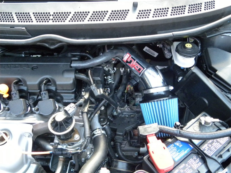 Injen 06-11 Honda Civic Ex 1.8L 4cyl Polished Tuned Air Intake w/ MR Tech/Nano-Fiber Dry Filter - DTX Performance