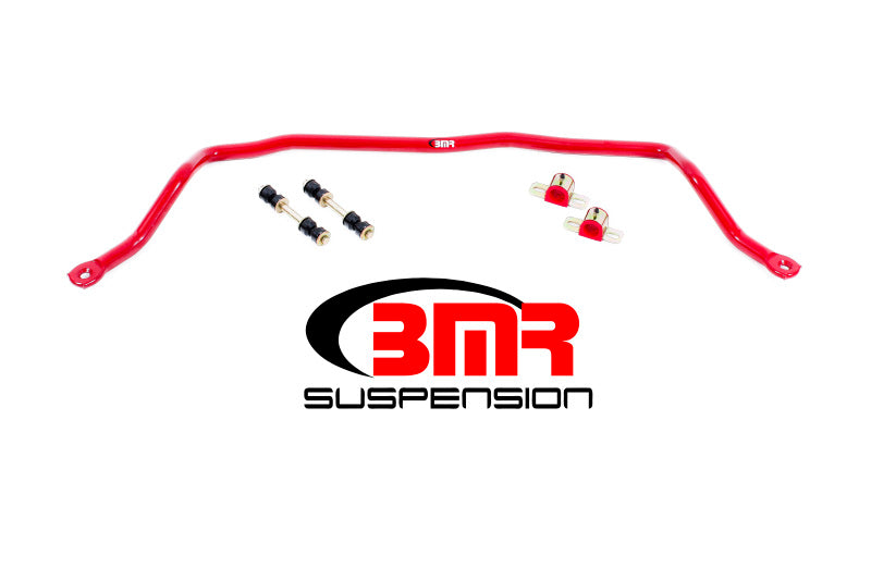 BMR 91-96 B-Body Front Solid 32mm Sway Bar Kit w/ Bushings - Red - DTX Performance