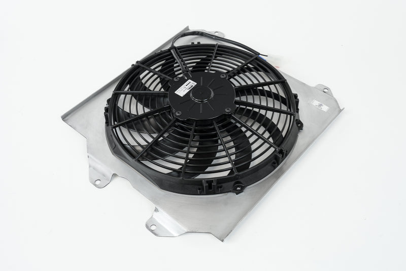 CSF 92-00 Honda Civic All-Aluminum Fan Shroud w/12in SPAL Fan - DTX Performance