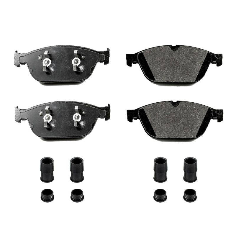 Power Stop 11-18 Audi A8 Quattro Front Z17 Evolution Ceramic Brake Pads w/Hardware - DTX Performance