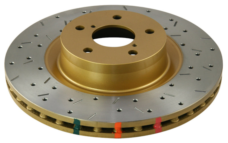 DBA 8/93-94 Nissan Skyline R32 GT-R/95-7/98 R33 & R34 GT-R Rear Drilled&Slotted 4000 Series Rotors - DTX Performance