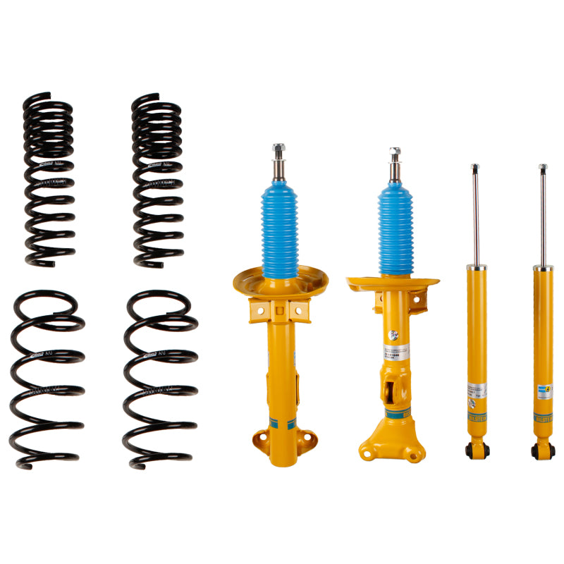 Bilstein B12 2008 Mercedes-Benz C300 Base Front and Rear Suspension Kit - DTX Performance