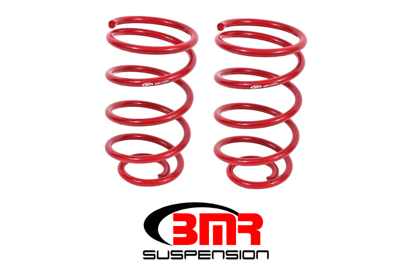 BMR 64-66 A-Body Rear Lowering Springs - Red - DTX Performance