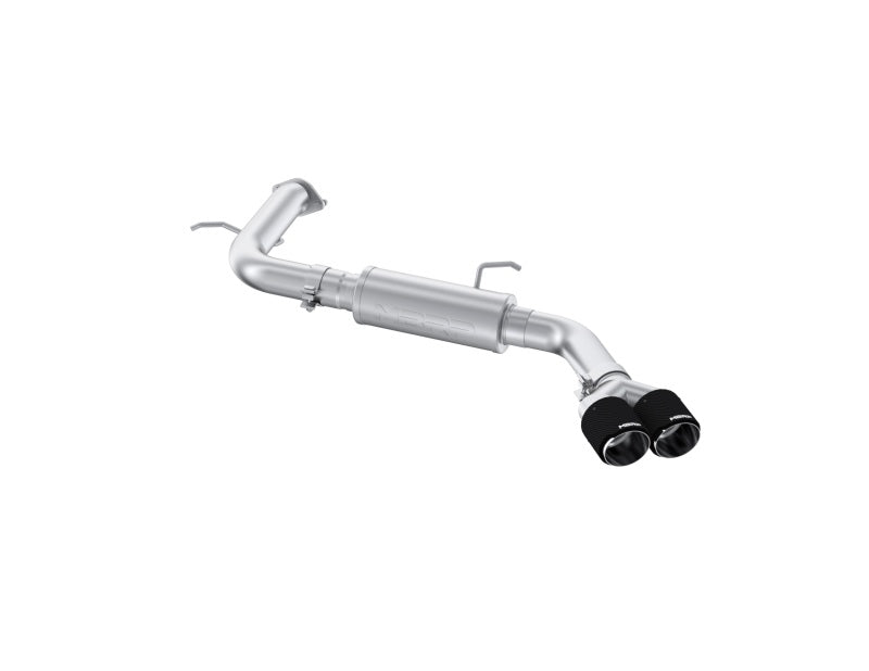 MBRP 21-24 Hyundai Hyundai T304 Stainless Steel 3in Axle-Back Rear Exit W/Dual Carbon Fiber Tip - DTX Performance