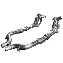 Load image into Gallery viewer, Kooks 15+ Mustang 5.0L 4V 1 3/4in x 3in SS Headers w/ Catted OEM Connection Pipe - DTX Performance