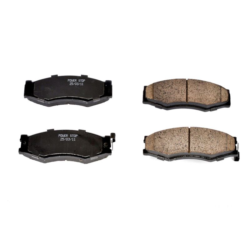 Power Stop 90-92 Infiniti M30 Front Z16 Evolution Ceramic Brake Pads - DTX Performance