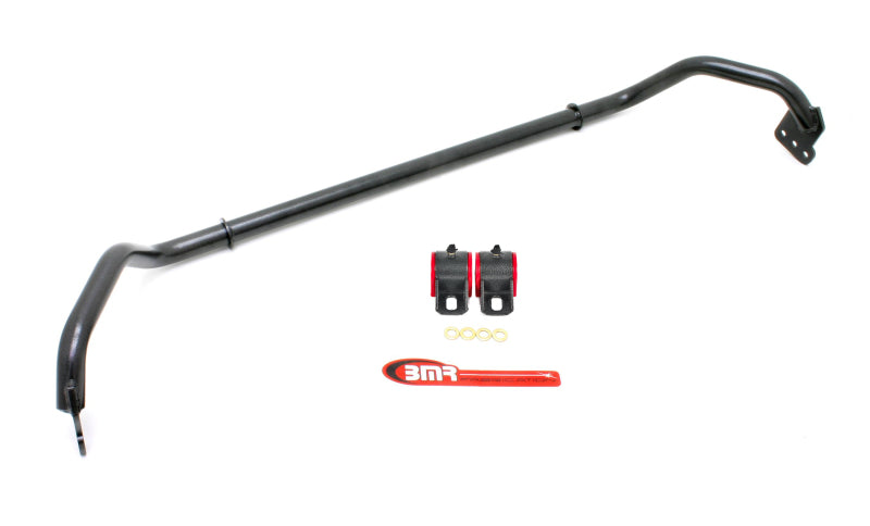 BMR 10-12 5th Gen Camaro Front Hollow 29mm Adj. Sway Bar Kit w/ Bushings - Black Hammertone - DTX Performance