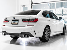 Load image into Gallery viewer, AWE Tuning 2019+ BMW M340i (G20) Non-Resonated Touring Edition Exhaust - Quad Chrome Silver Tips - DTX Performance