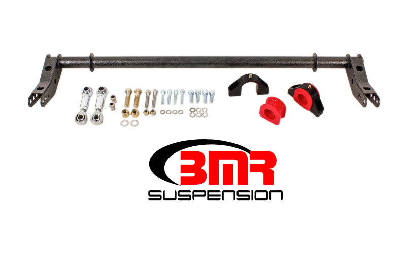 BMR 10-15 5th Gen Camaro Rear Hollow 1.375in Xtreme Anti-Roll Kit - Black Hammertone - DTX Performance