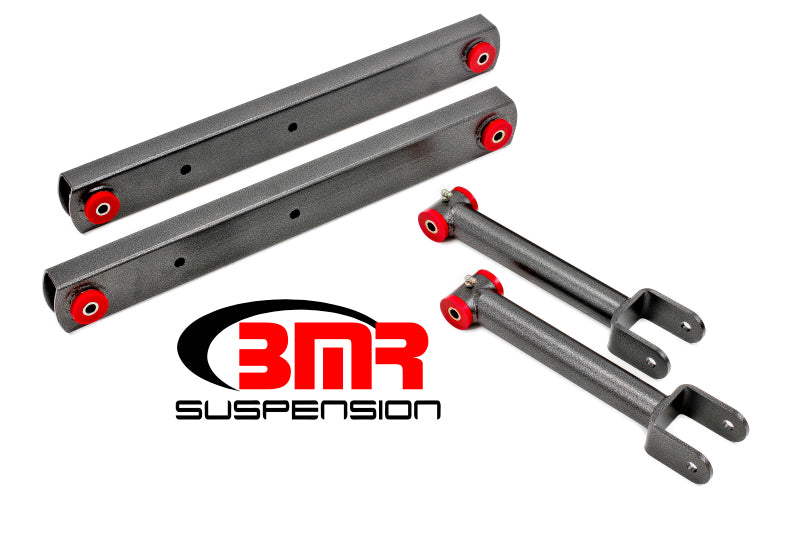 BMR 64-67 A-Body Non-Adj. Rear Suspension Kit - Black Hammertone - DTX Performance