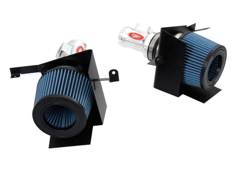 Injen 07-08 350Z 3.5L V6  Air Fusion and Air Horns Black Short Ram Intake - DTX Performance