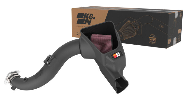 K&N 2024 Ford Mustang Ecoboost L4-2.3L F/L Turbo Aircharger - Cold Air Intake System - DTX Performance