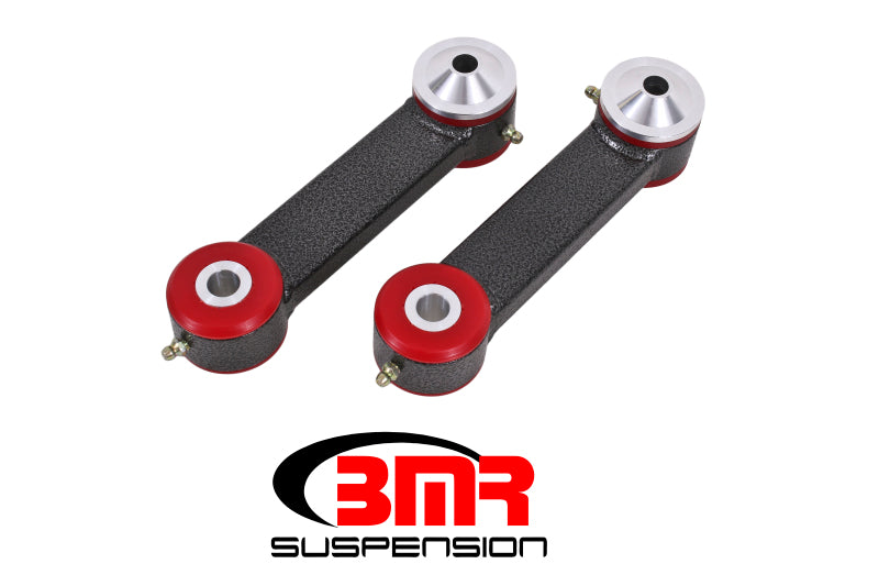 BMR 15-17 S550 Mustang Rear Lower Control Arms Vertical Link (Polyurethane) - Black Hammertone - DTX Performance