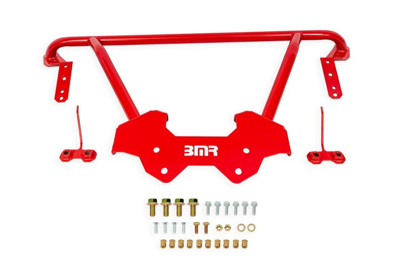 BMR 68-72 Chevrolet Monte Carlo (A-Body) Front Chassis Reinforcement Brace - Red - DTX Performance