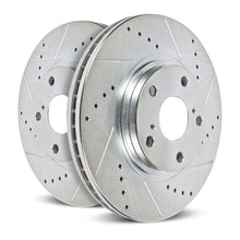 Load image into Gallery viewer, Power Stop 11-14 Chrysler 200 Rear Evolution Drilled &amp; Slotted Rotors - Pair - DTX Performance