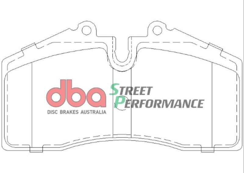 DBA 86-91 Porsche 928 SP Performance Front Brake Pads - DTX Performance