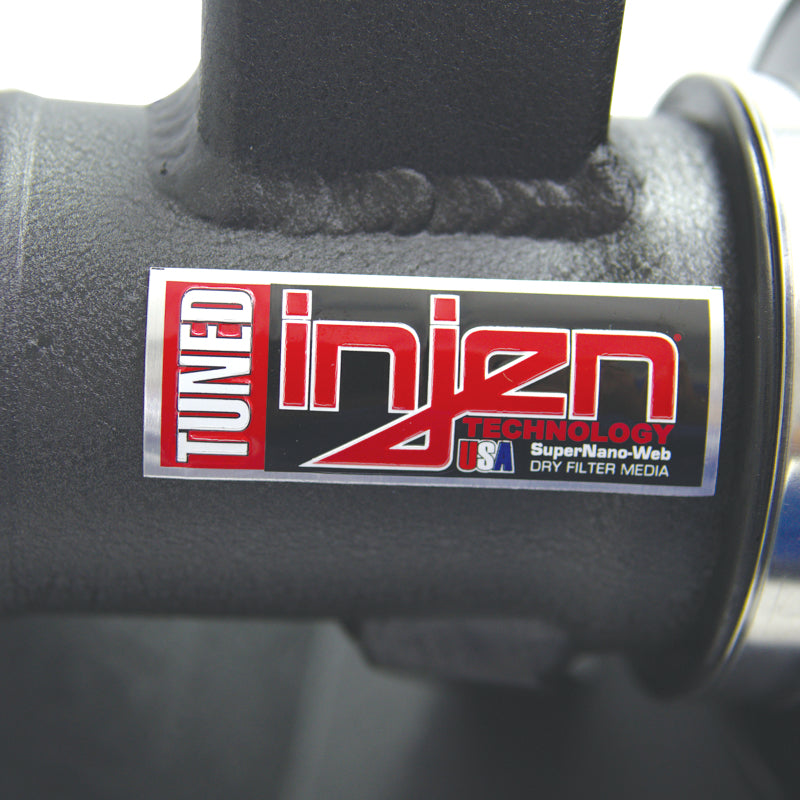 Injen 16-19 Ford Fiesta ST 1.6L Turbo 4Cyl Wrinkle Black Short Ram Intake w/MR Tech - DTX Performance