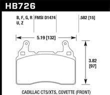 Load image into Gallery viewer, Hawk 2010-2015 Chevy Camaro SS HPS Street Front Brake Pads - DTX Performance