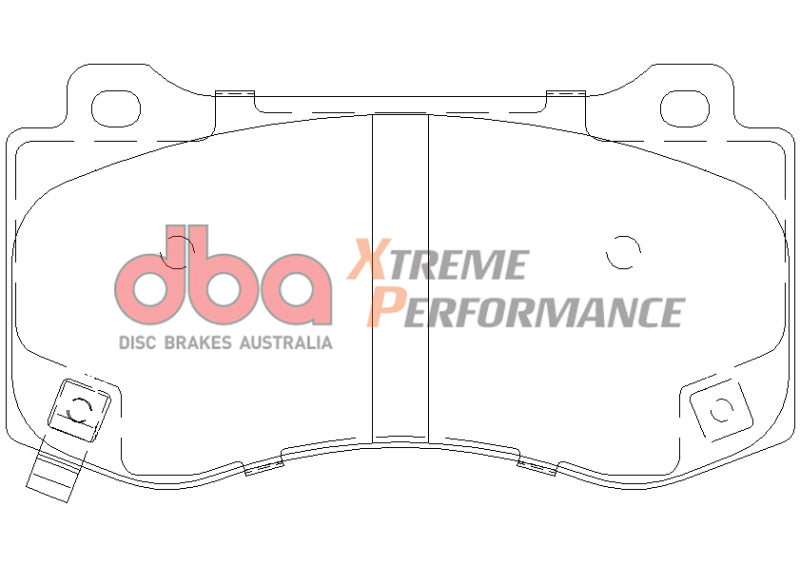 DBA 06-07 Dodge Magnum SRT8 / 06-09 Challenger SRT8 SP500 Front Brake Pads - DTX Performance