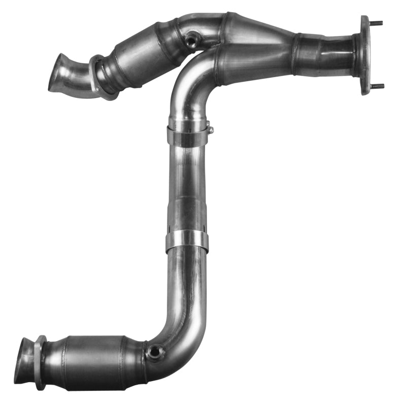 Kooks 07-08 GM 1500 3in x OEM Out Cat SS Y Pipe Kooks HDR Req - DTX Performance